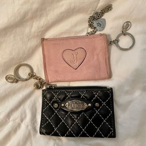 Juicy Couture Keychain Card Holders